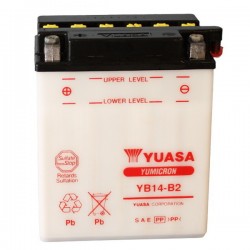 YUASA - YB14-B2 BATTERIA...
